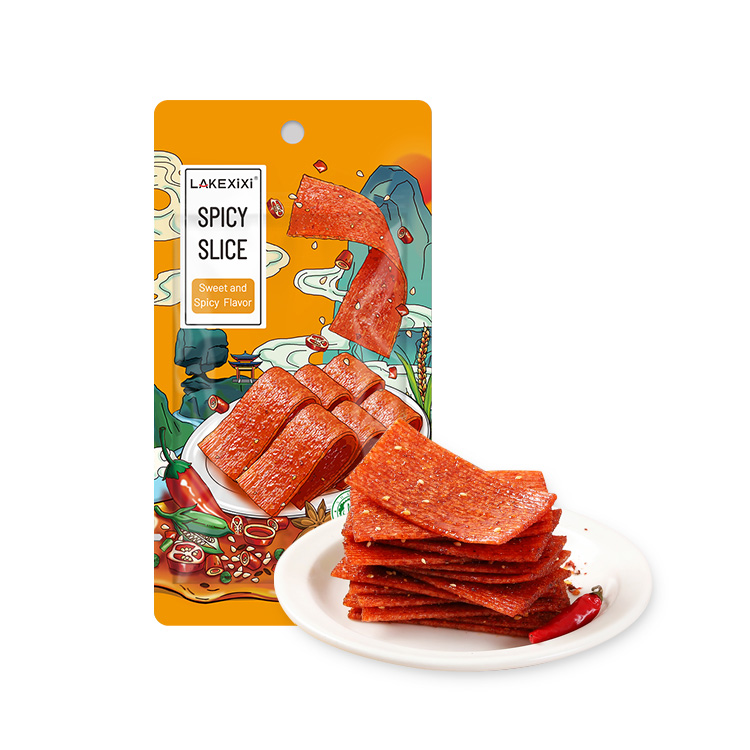 26g Traditional Sweet Spicy Slice - HALAL ISO22000, non-fried vacuum packaging, Sweet Spicy mini OEM snack