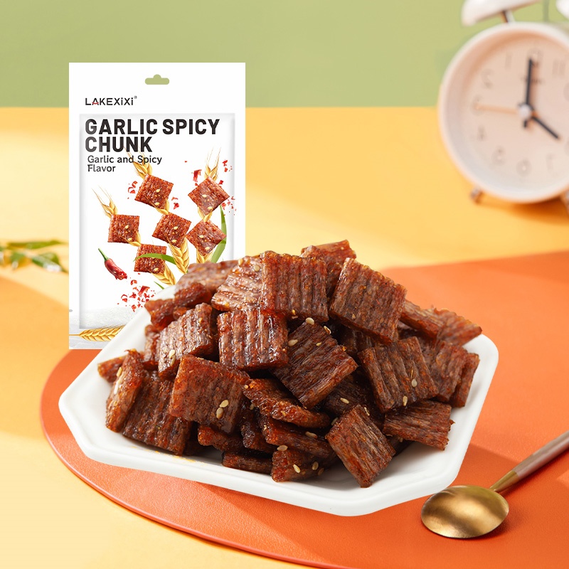 GARLIC SPICY CHUNK — GARLIC & SPICY FLAVOR